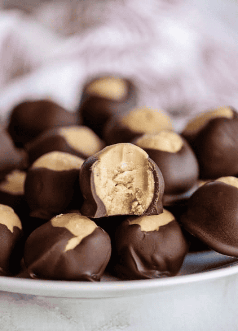 no bake chocolate peanut butter balls